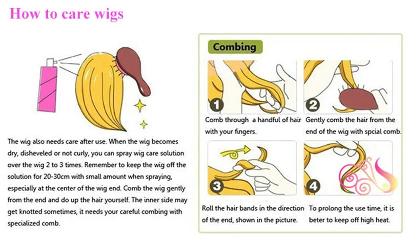 Ombre Blonde Brown Long Wavy Glueless Synthetic Wig - Natural Dimensional Highlights