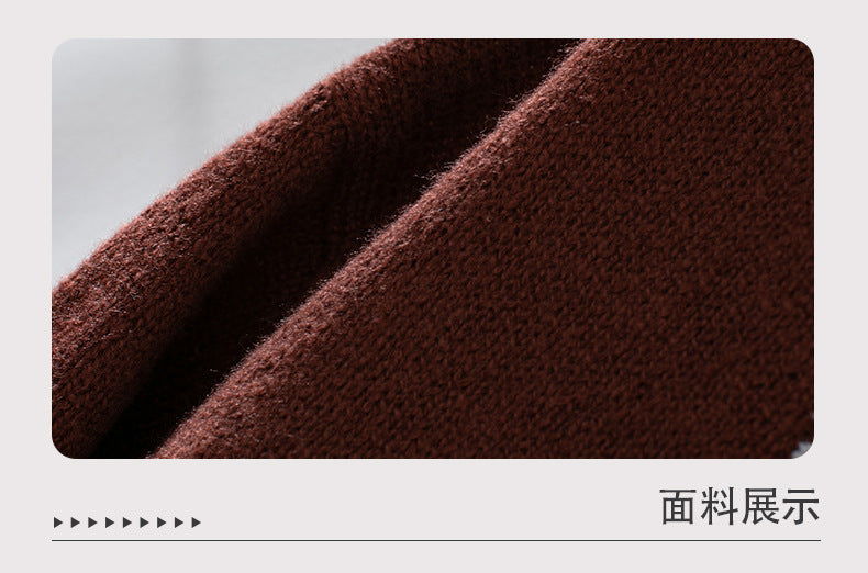 Single Breasted Knitted Jumpers Women Spliced Sweater V Neck Cardigan Casual Loose Fit Print Sweaters Slight Strech Buttons