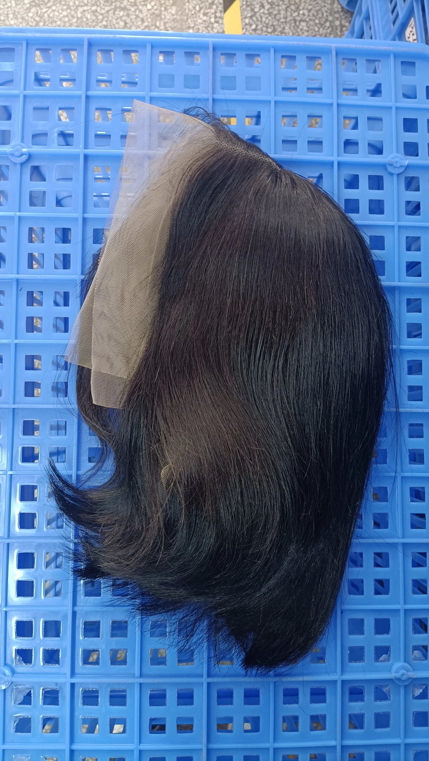 Brazilian Human Hair Bob Wigs Glueless HD Lace Front Wig No Glue Short Bone Straight Lace Frontal Wig Ready to Wear 250 Density