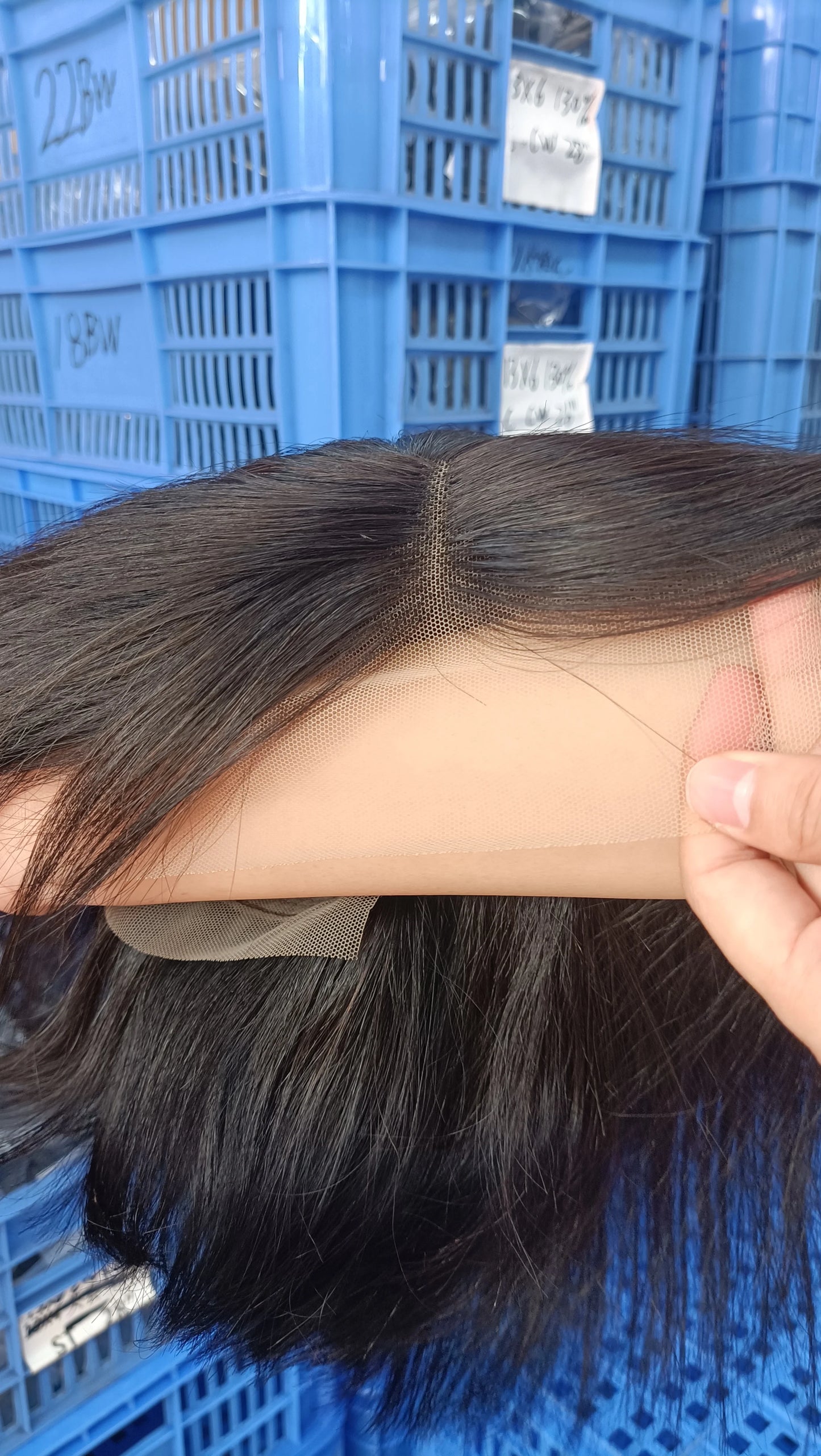 Brazilian Human Hair Bob Wigs Glueless HD Lace Front Wig No Glue Short Bone Straight Lace Frontal Wig Ready to Wear 250 Density