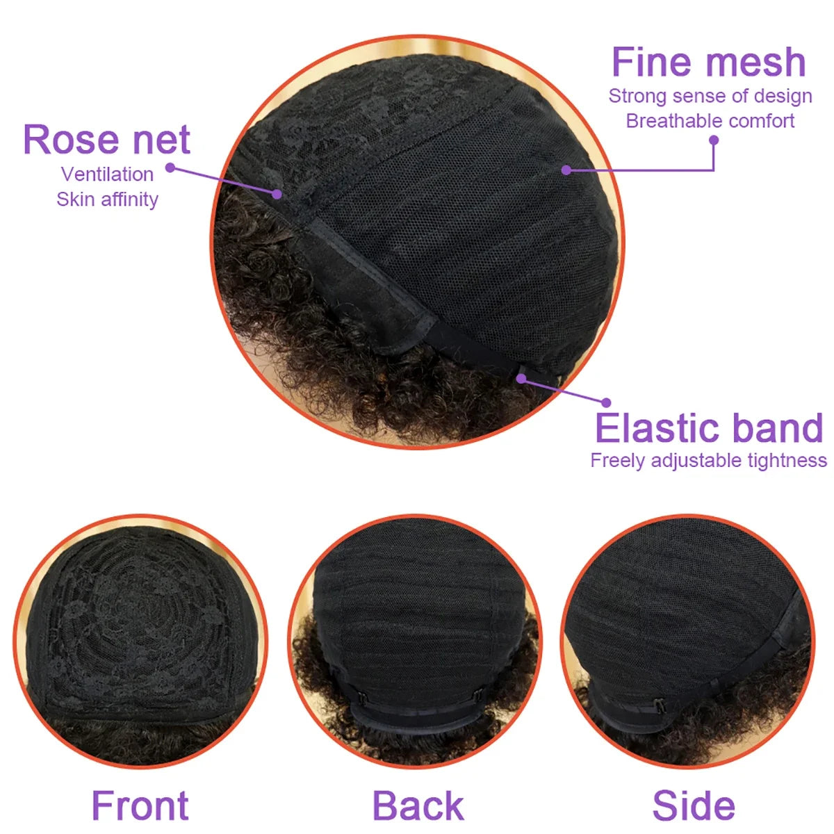 Short Straight Bob Wig Pixie Cut Wig Human Hair For Black Women With Bangs Brazilian Virgin Hair Full Machine  Cheap Wig Black