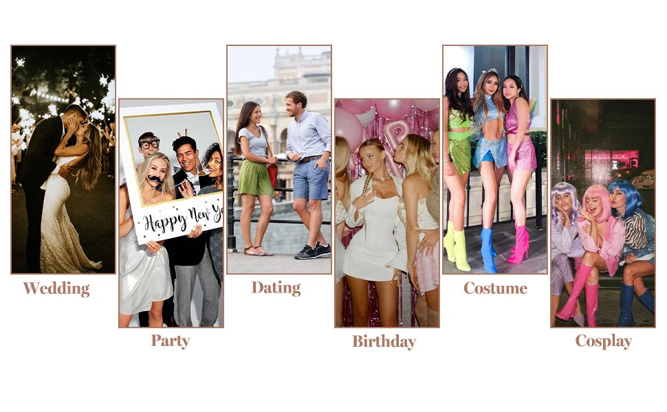 Brown Blonde Curly Hair Synthetic Wigs for Women Short Short Kinky Curly Hair Afro Wigs Glueless Cosplay Hair