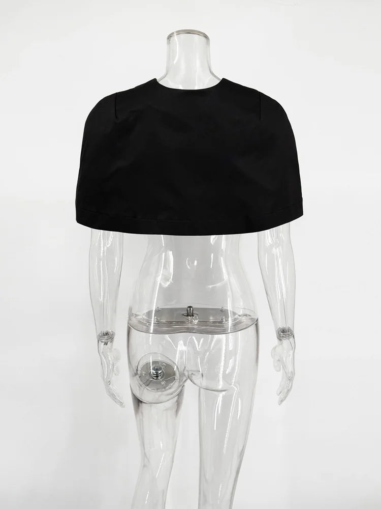 Tossy Summer Fashion Tanks Cover up For Women Patchwork Commute Cardigan Cropped Top Clothes Female Elegant Solid Y2k Vest Top