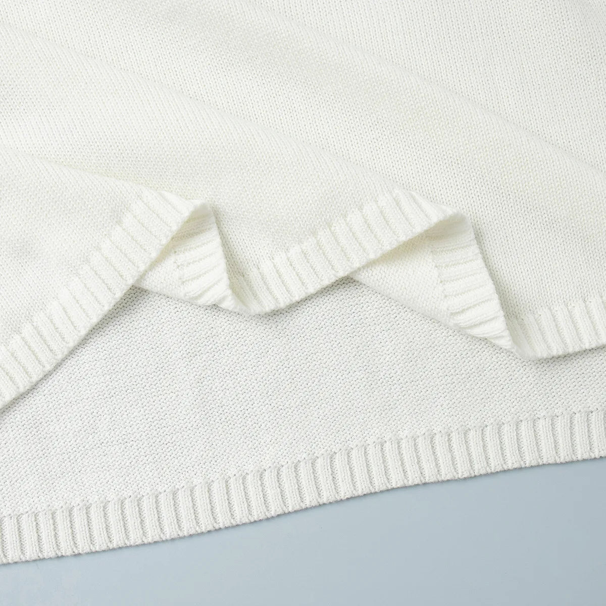 Tossy Female Backless Loose Knitwear Sweater Solid Casual Elegant Long Sleeve Patchwork Commute Clothes Women's Knit Pullover